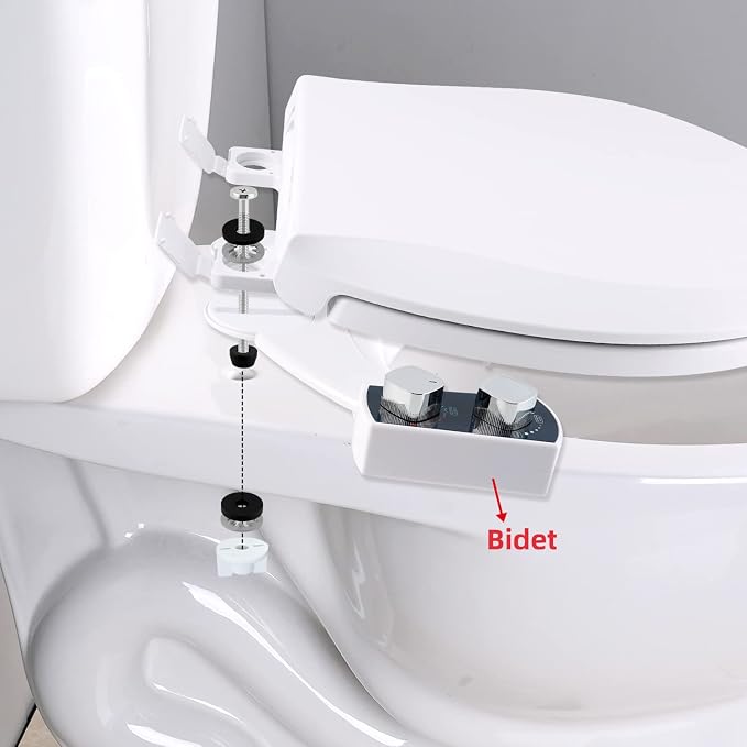 2PCS Extra Long Toilet Seat Bolts Fit - Image 2