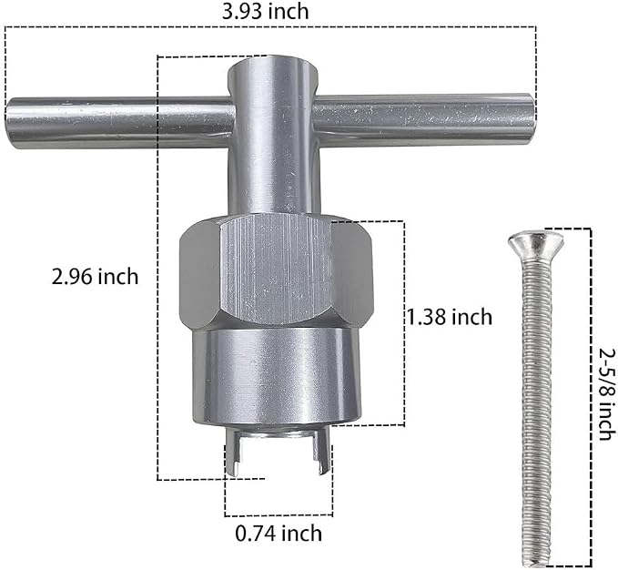 Solid Brass 104421 Cartridge Puller - Image 3