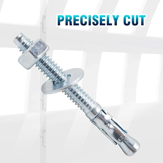 1/4 Concrete Anchors, 1/4 Wedge Anchors Bolts, 2-1/4" L, equipment bases - Image 3