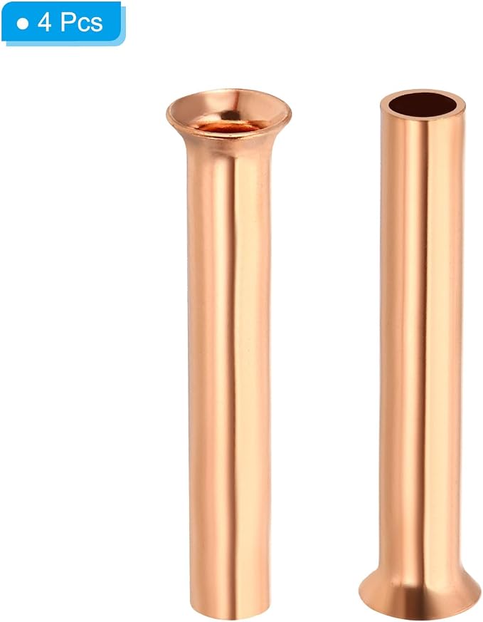 PATIKIL 3/8" OD Copper Flare Tube Fitting - Image 3