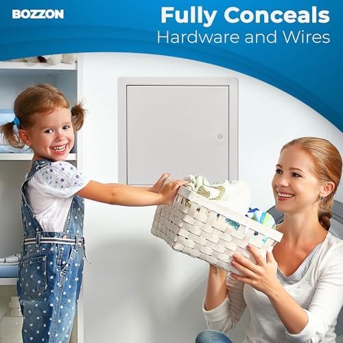 BOZZON Access Panel for Drywall 8 x 8 inch – Metal Door - Image 5