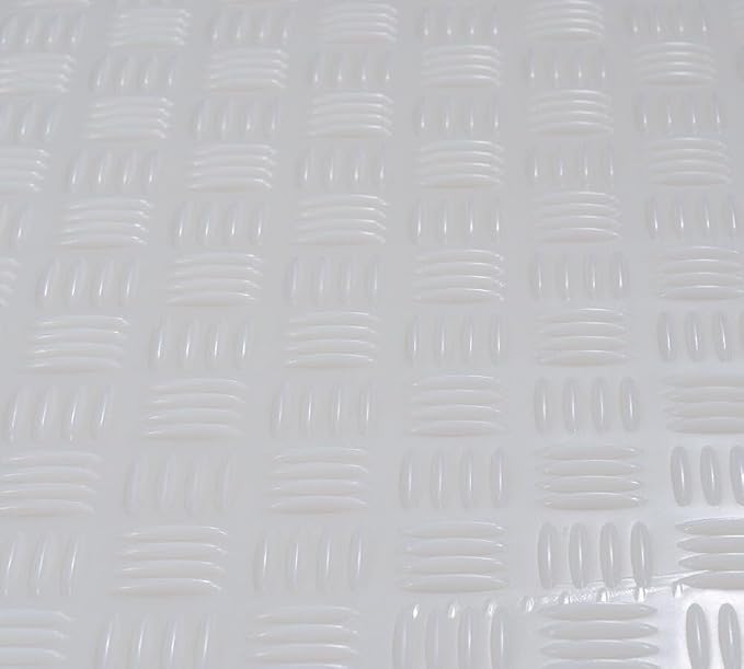 12 Pk 3' x 8' - 1/2" Thick Heavy Duty White Ground Protection Mats - Easily - Image 9
