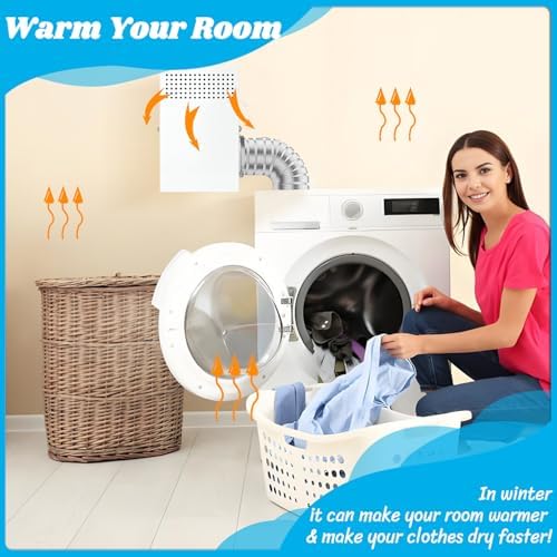Metal Indoor Dryer Vent Kit, L-shape Design, - Image 2