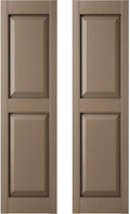 14.75 in. W x 80 in. H Builders Edge, Standard Two Equal Panels, Raised Panel by Builders+Edge