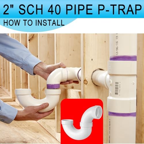 Asterbacks 2 inch PVC P-Trap - Image 2