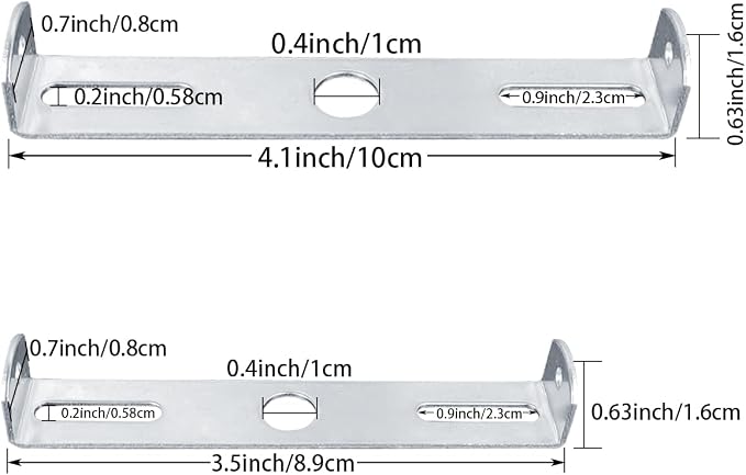 4Pieces Light Fixture Mounting Bracket - Image 4