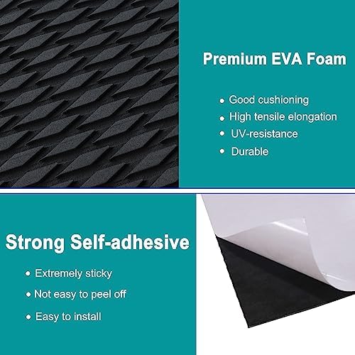 Hjdeck Universal Surfboard Pad EVA Foam Boat Flooring Decking Sheet - Image 3
