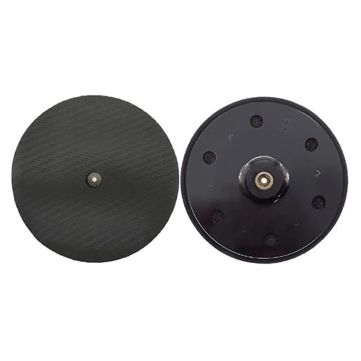 215mm Non-Porous Wall Polishing Disc Backing Plate Hook&Loop Sanding Pad - Image 2