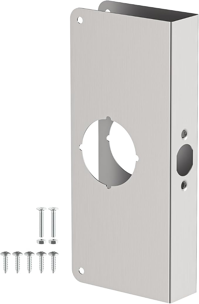 U 9585 Stainless Steel Lock Reinforcement Plate by Unknown