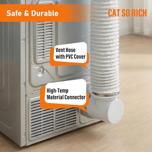 Dryer Vent Hose Connector Kit for Tight Spaces, 90° Elbow-to-Straight - Image 6