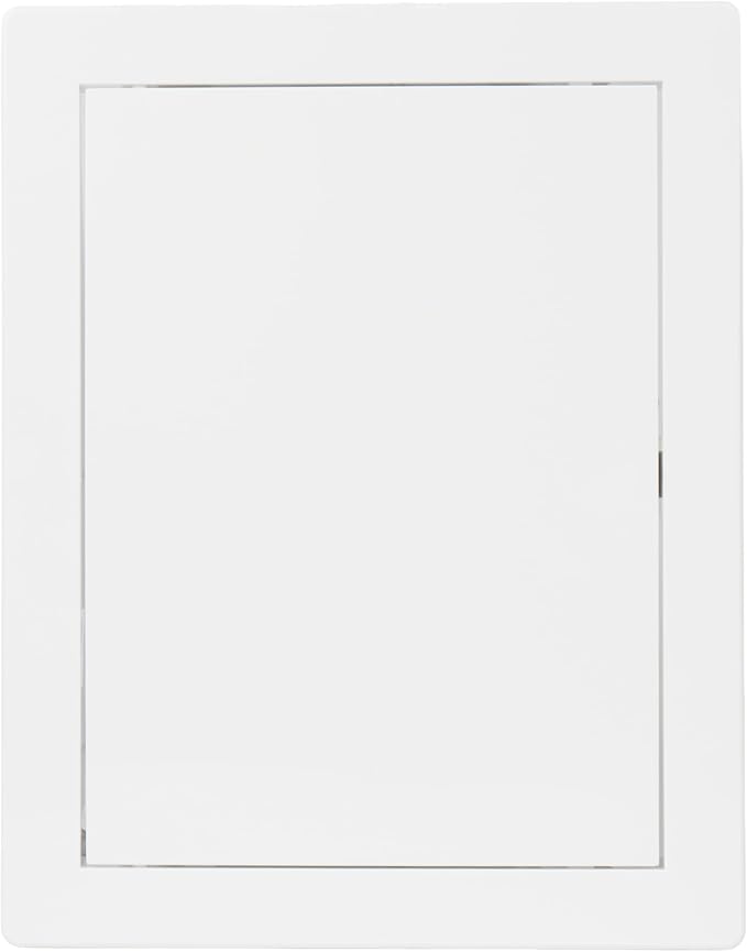 Vent Systems 6" x 8" Push-to-Open ABS Access Door – White Plastic Access Panel - Image 7