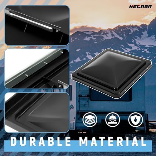 HECASA RV Roof Vent Cover Compatible - Image 6