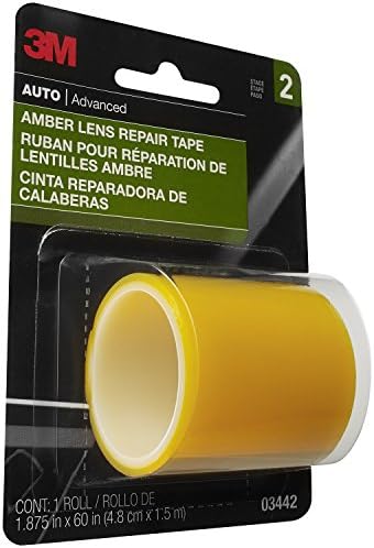3M Amber Lens Repair Tape, 1.875 in x 60 in by 3MIndustrial
