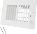 6 x 4 Inch Air Vent Covers for Wall or Ceiling by Howeall