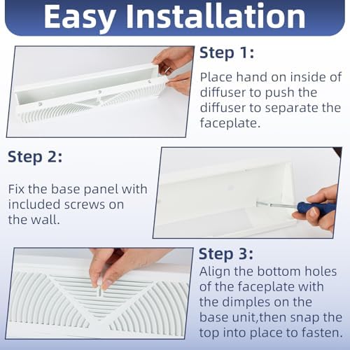 15 inch Baseboard Register Vent - Image 6