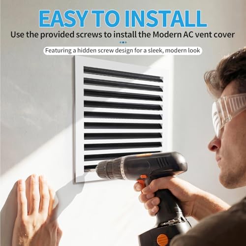 20x20 Modern AC Vent Cover, Decorative Air Vent Register Grille - Image 4