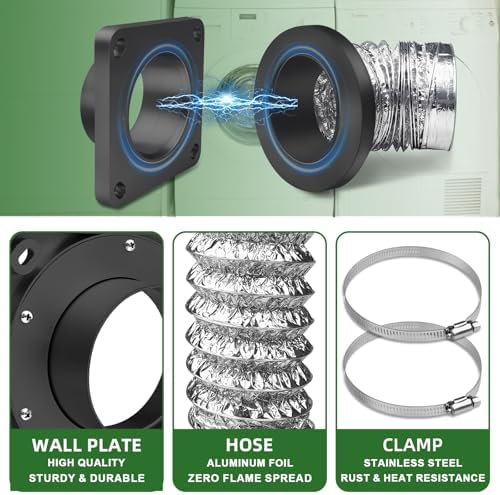 Magnetic Dryer Vent Connector Kit, DV180 Airtight Seal - Image 4