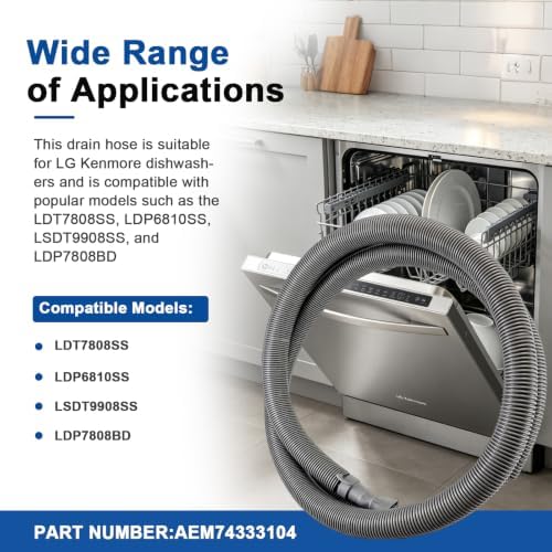 AEM74333104 Drain Hose Assembly Replacement - Image 3
