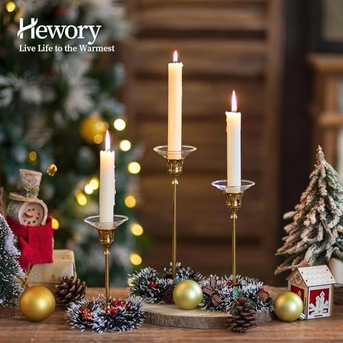 Hewory Glass Bobeches for Candlesticks - Image 6