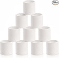 10Pack 1/2 Inch White PVC Pipe Coupling, Socket x Socket, Schedule 40 Heavy by JINUYYNA