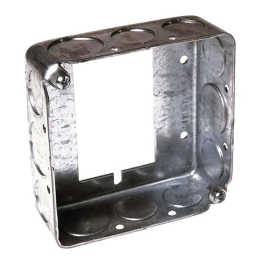 Electrical 4" Metal 1900 Box Extension Ring Transition Gem Box to 1900 Box 22.5 by Unknown