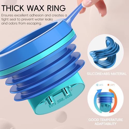 2PCS Toilet Flanges Wax Rings - Image 4