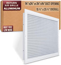 Fits 14x24 and 24x14 Duct Opening | Aluminum Eggcrate Return Air Grille | Low by Handua