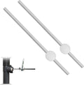 2pcs Lavatory Pop-Up Drain Center Piece Assembly by Unknown