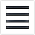 BUILDMART - 8x8 White Modern AC Vent Cover - Decorative Air Vent - Standard by TexasBuildmart