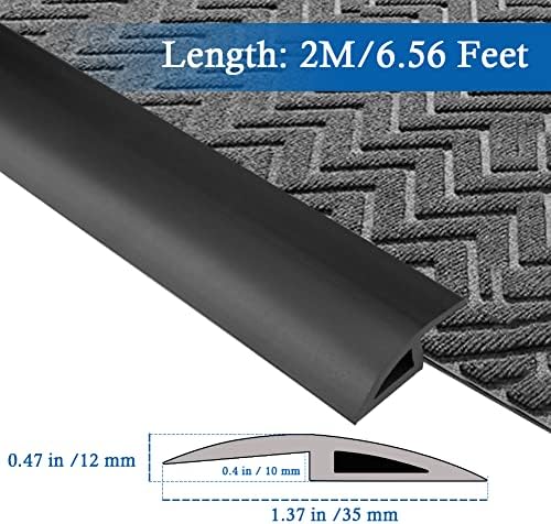 FONUNO Carpet Transition Strip Self Adhesive Floor Transition Strip - Image 2