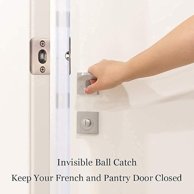 Ball Catch Door Hardware Jiayi 2 Pack Door Ball Catch Top of Door French Door - Image 7
