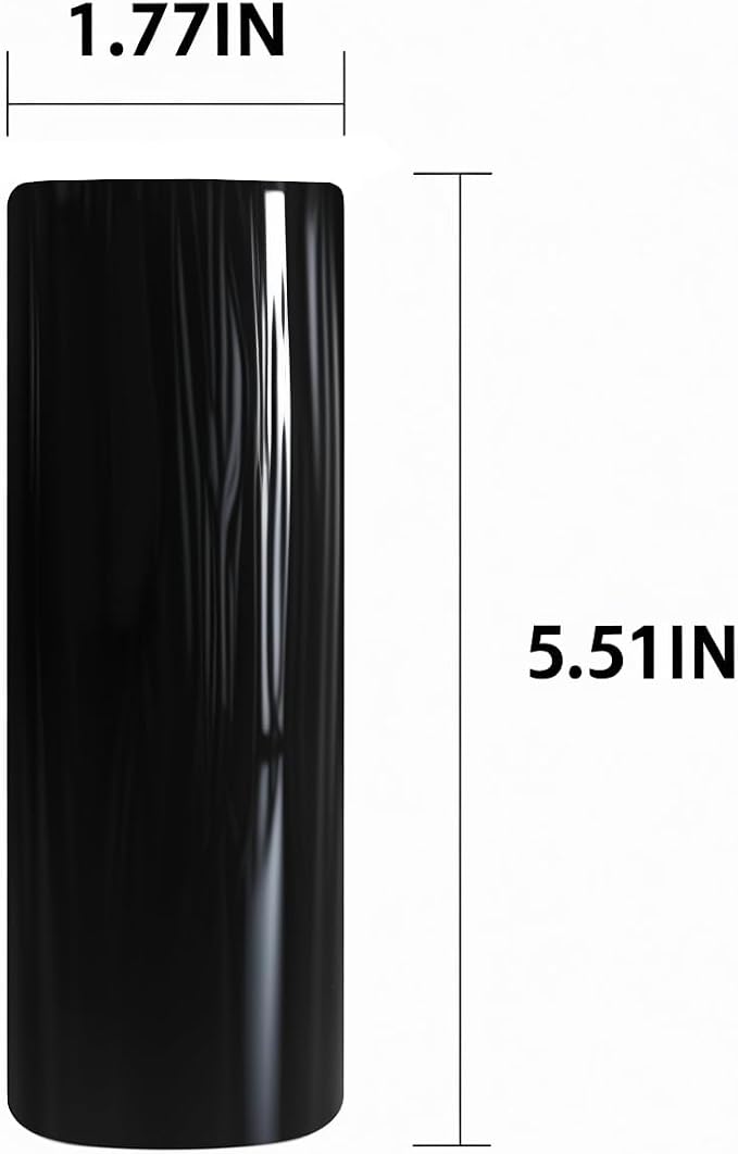 Modern Black Ceramic Vase Set of 10 - Image 5