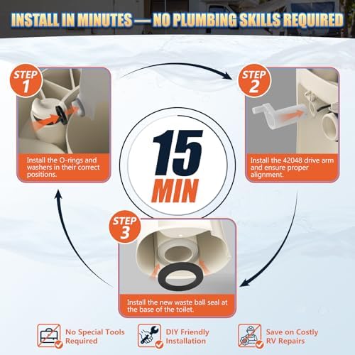 RV Toilet Seal Kit - Image 3