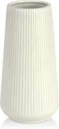 Beige Ceramic Vase, GUKJOB Cute Flower Vase by GUKJOB