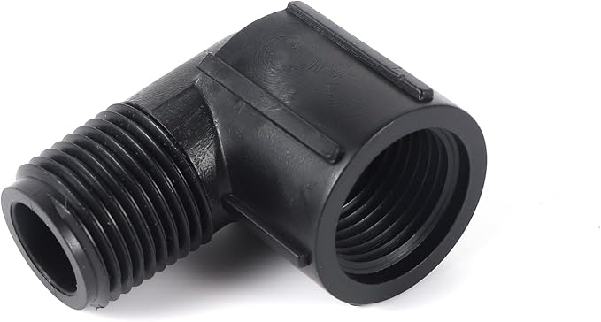 Drip Irrigation Adapter 1/2-inch 90-Degree Elbow NPT Pipe Fitting | Sturdy - Image 4