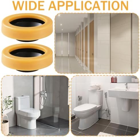 10 Pack Toilet Wax Ring Extra Thick Toilet Bowl Wax Ring Gasket Fits 3-inch and - Image 7