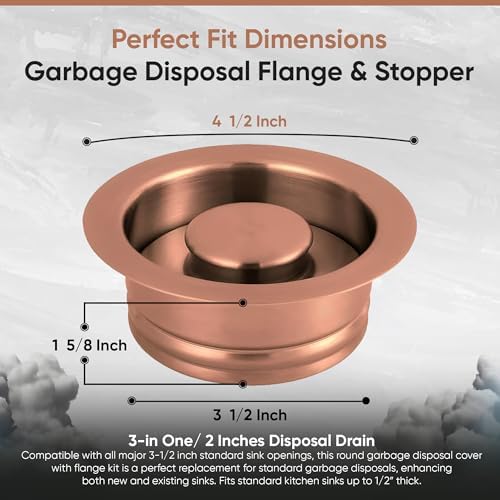 Strictly Sinks Garbage Disposal Flange & Stopper - Image 2