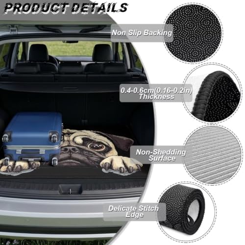 Funny Puppy Universal Car Trunk Mat 29"x39" - Image 6