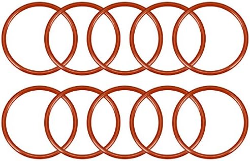 uxcell Silicone O-Ring, 37mm Outside Diameter, 32.2mm Inner Diameter, 2.4mm by uxcell
