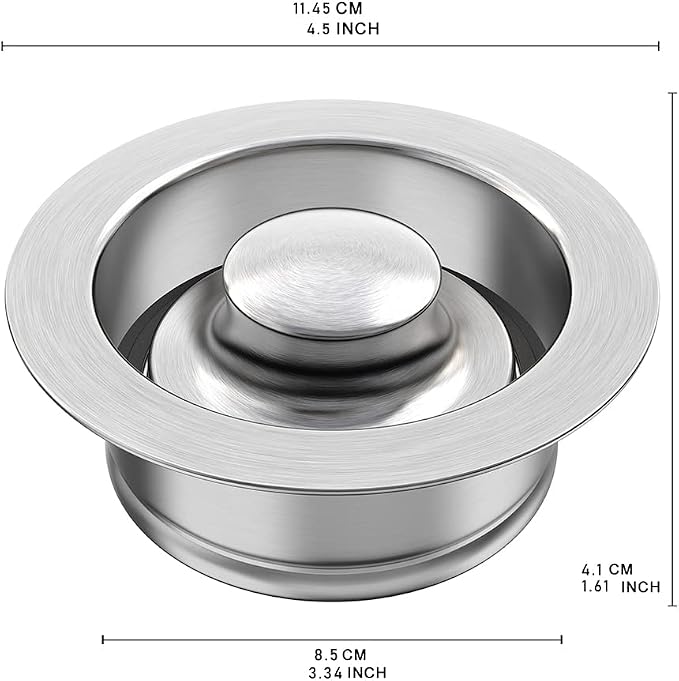 Stainless Steel Sink Flange and Stopper - Image 5