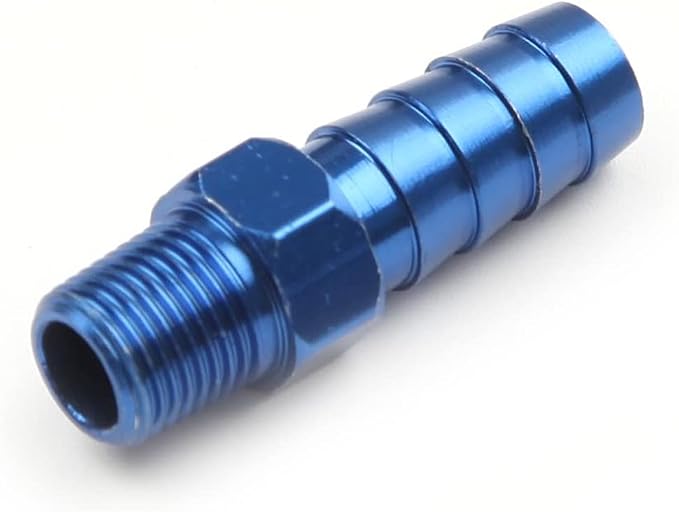 AdlerSpeed Bosch 044 Fuel Pump Inlet 1/8" Inch NPT to 9mm Barb Fitting Adapter by AdlerSpeed