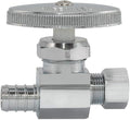 Eastman Multi-Turn Straight Stop Valve, 1/2 Inch PEX Crimp x 3/8 Inch OD by Eastman