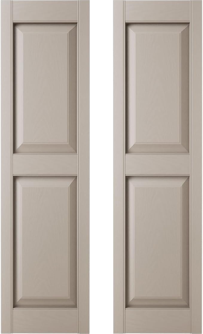 Builders Edge 14.75 in. W x 31 in. H Builders Edge, Standard Two Equal Panels by Builders+Edge