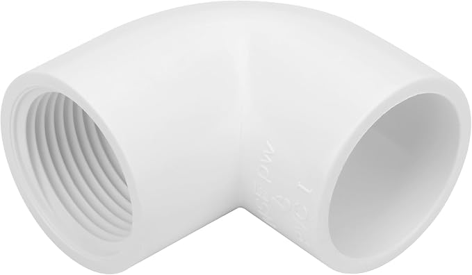 10Pack 1" Slip x Female Thread 90 Degree PVC Elbow Pipe Fitting Connector SCH40 - Image 5