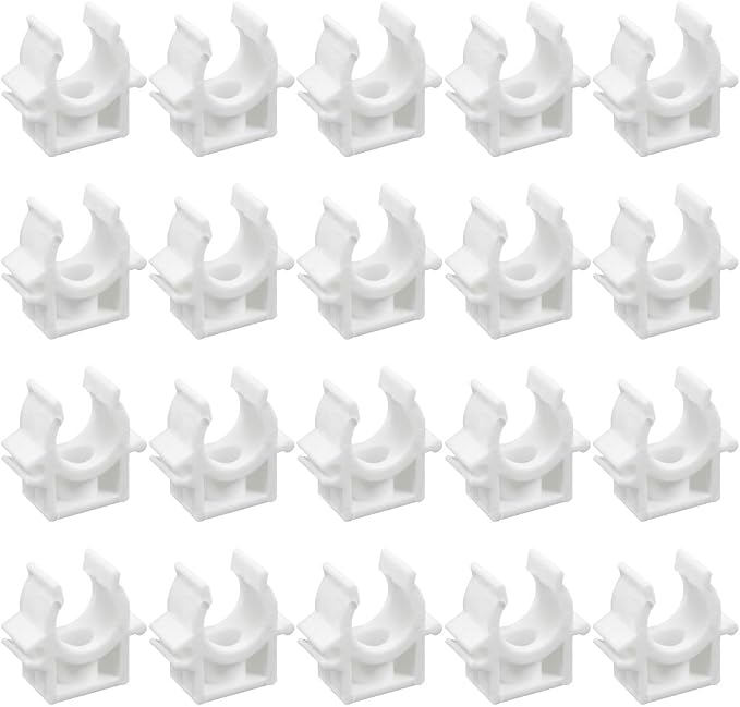 PEX Clips Pipe Clamp 1/2 Inch, 20 Pack 16 mm Pipe Hangers Pipe Holder PEX - Image 9