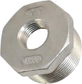 DAN SPEED Male x Female Thread Reducer Bushing Pipe Fitting, Stainless steel SS by DANSPEEDBALLVALUES