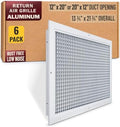 Fits 12x20 and 20x12 Duct Opening | Aluminum Eggcrate Return Air Grille | Low by Handua