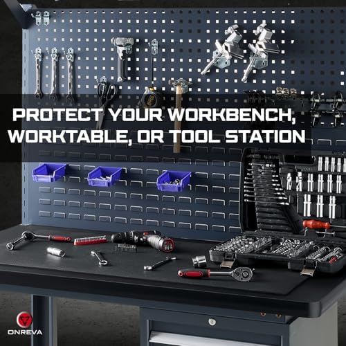 ONREVA Workbench Mat 24X72 Inches, EVA Rubber Work Mat, Protect Your Work Bench - Image 3