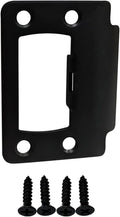 Solid Brass Door Latch Restorer Strike Plate, Universal Door Lock Plate by QCAAHardware