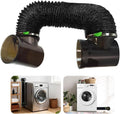 Dryer Vent Hose Connector Kit for Tight Spaces, 90° Elbow by CATSORICH